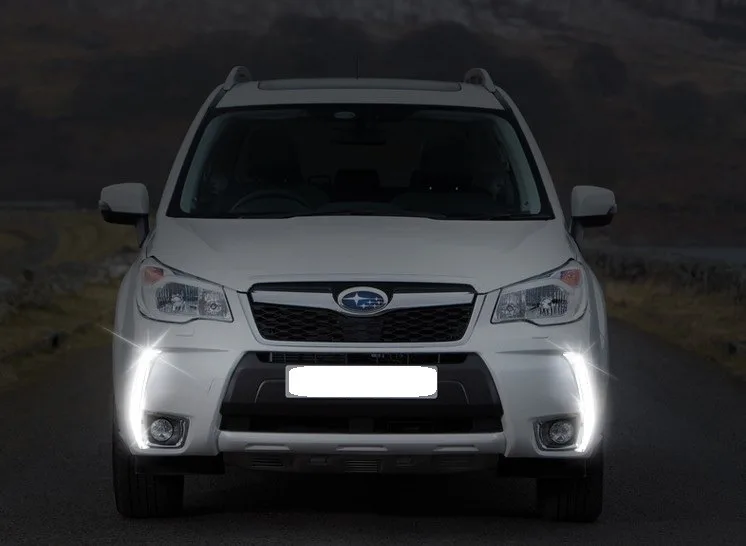 Для Subaru Forester сменный хром светодиодный дневные ходовые огни руководство DRL
