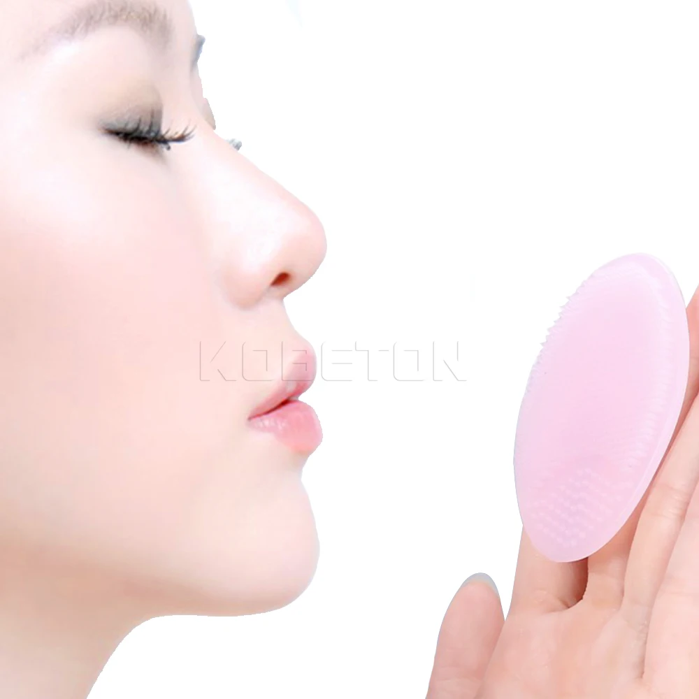 

1Pcs Facial Exfoliating Brush Infant Healthy Harmless Baby Soft Silicone Wash Face Cleaning Pad Skin SPA Scrub Cleanser Tool