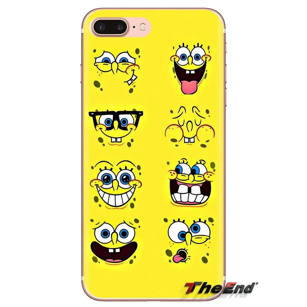 Soft Transparent Cases Covers SpongeBob And Patrick Star Game For Samsung Galaxy A3 A5 A7 A9 A8 A6 Plus 2018 2015 2016 2017 |