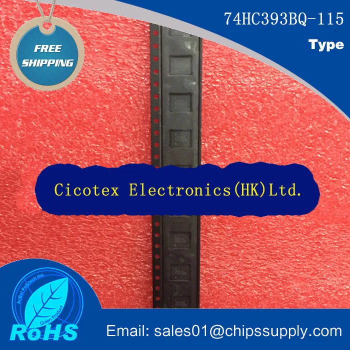 

10 шт./лот 74HC393BQ IC DUAL 4BIT BINAR RIPP 14DHVQFN
