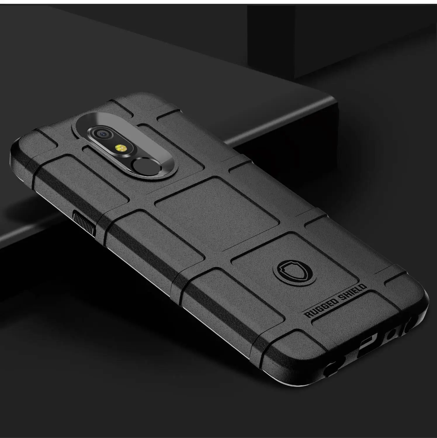 Защитный силиконовый защитный мягкий черный чехол из ТПУ для LG K40 K12 Plus V30 + V40 V50 G8