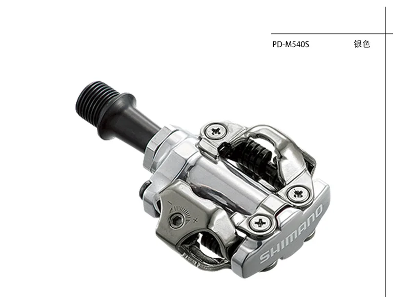 SHIMANO PD-M540 M540 хром-моли и алюминий компактный MTB велосипед Велоспорт самофиксирующиеся педали без клипса SPD SM-SH51 бутсы