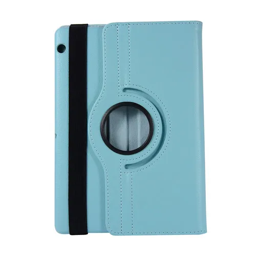 For T3 9.6 Skyblue Вращающийся на 360 чехол для huawei MediaPad T3 9,6 дюймов 10 AGS-L09-L03 W09 кожаный чехол для планшетов Honor Play Pad 2 9," чехол s - Цвет: For T3 9.6 Skyblue