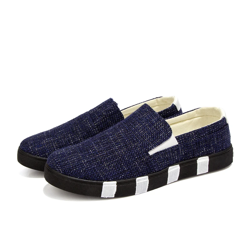 016 Casual Fashion Men Shoes Solid Comfortable Trend Men's Flat With A pedal Footwear YS1608074 | Обувь