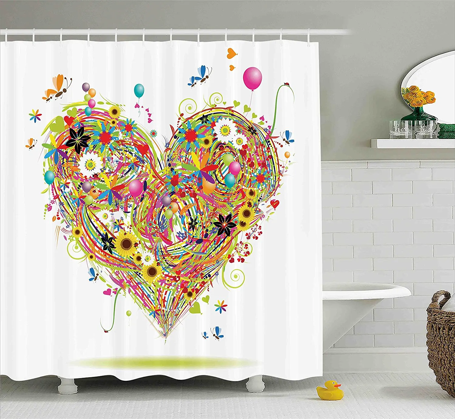 Память дома сердца цветок шар бабочки подсолнухи красочные травы цветочный