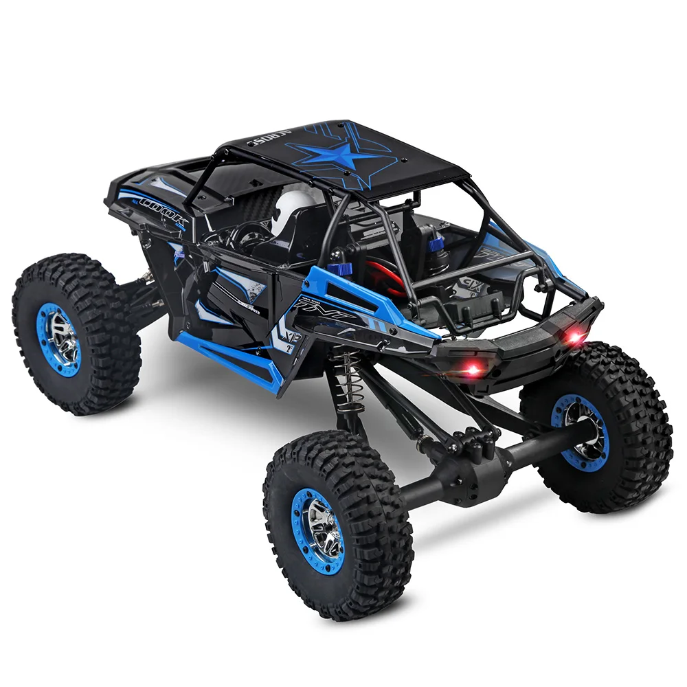 RC автомобиль Wltoys 10428 B 1/10 2 4G 2CH 4WD 30 км/ч Электрический гусеничный Рок с начесом для