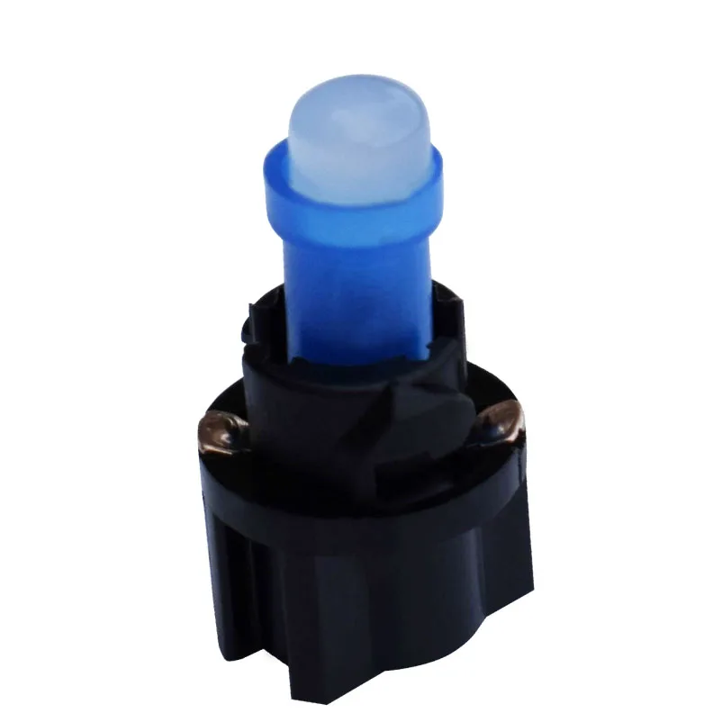 100 шт. светодиодный светильник для приборной панели автомобиля лампа T5 W1.2W W2X2.6d 27 74