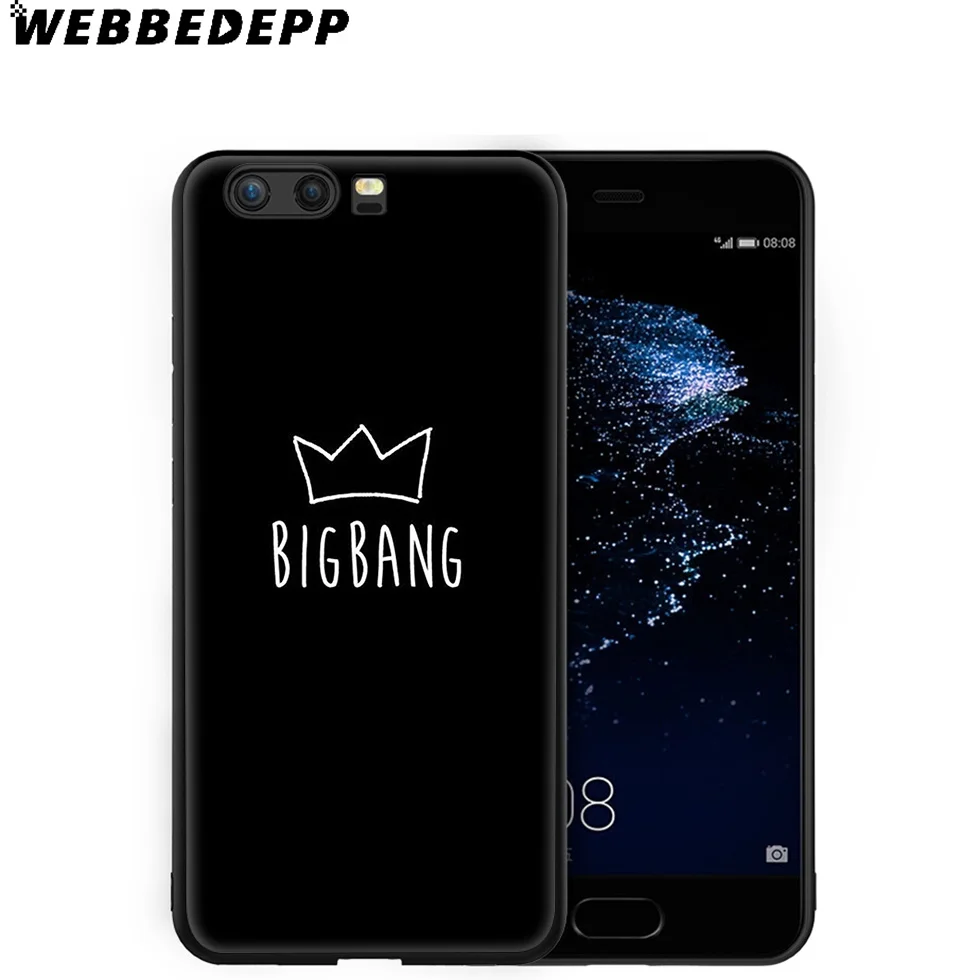 WEBBEDEPP мягкий чехол Bigbang G Dargon для Huawei P8 P9 P10 P20 P30 Lite Pro P Smart Z Plus 2019 Y6 Prime 2018 2017 Mini |