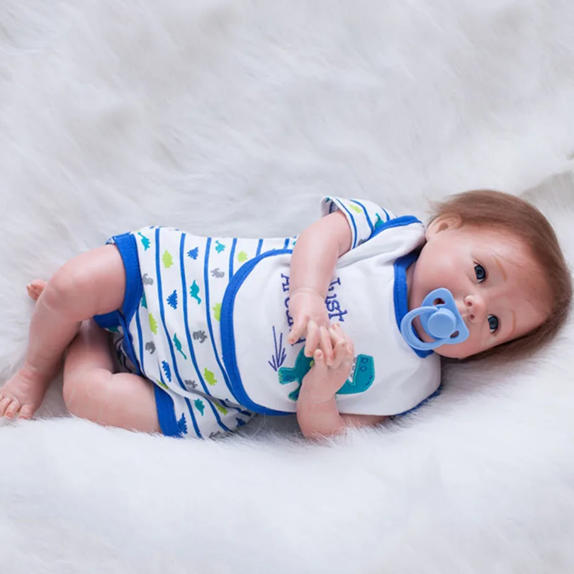 Кукла реборн Мягкая силиконовая Реалистичная виниловая игрушка для