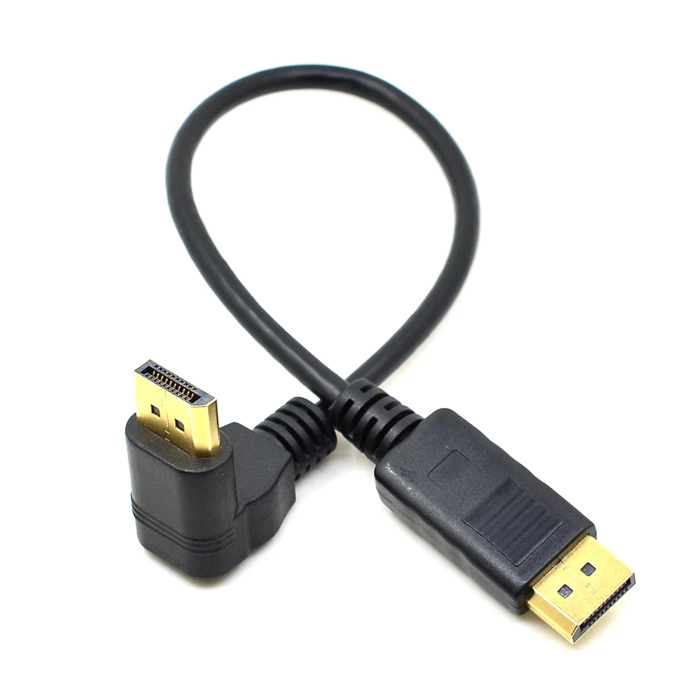 Кабель DisplayPort 4K @ 60 Гц 2K 165 DP ++ высокоскоростной кабель штырь вверх и вниз влево