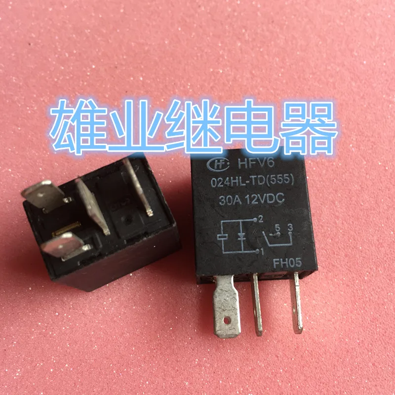

Реле HFV6/024HL-TD 24VDC 4PIN реле HFV6 024V 30A