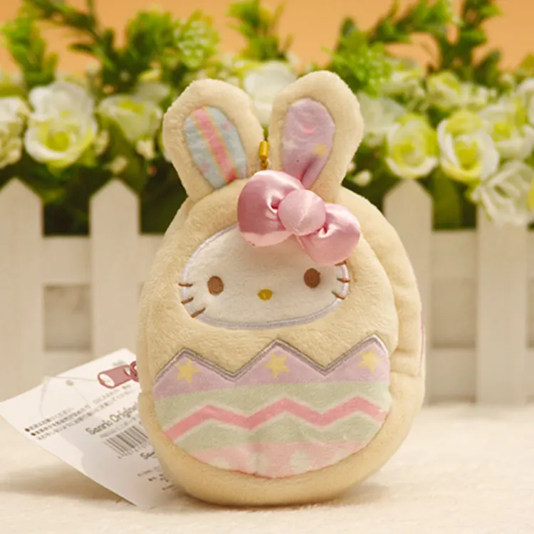 see chart IVYYE 1 шт. Melody Cos Rabbit аниме, плюшевая Кошелек для монет, мягкие кошельки, кошелек для монет, кошелек для денег, карточные сумки для ключей, подарок для детей - Цвет: see chart