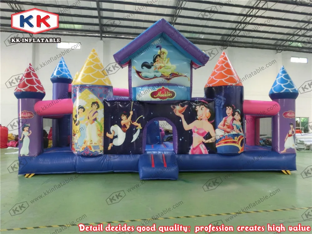Kids play cartoon type joyful amusement park rides inflatable house/ outdoor structure | Игрушки и хобби