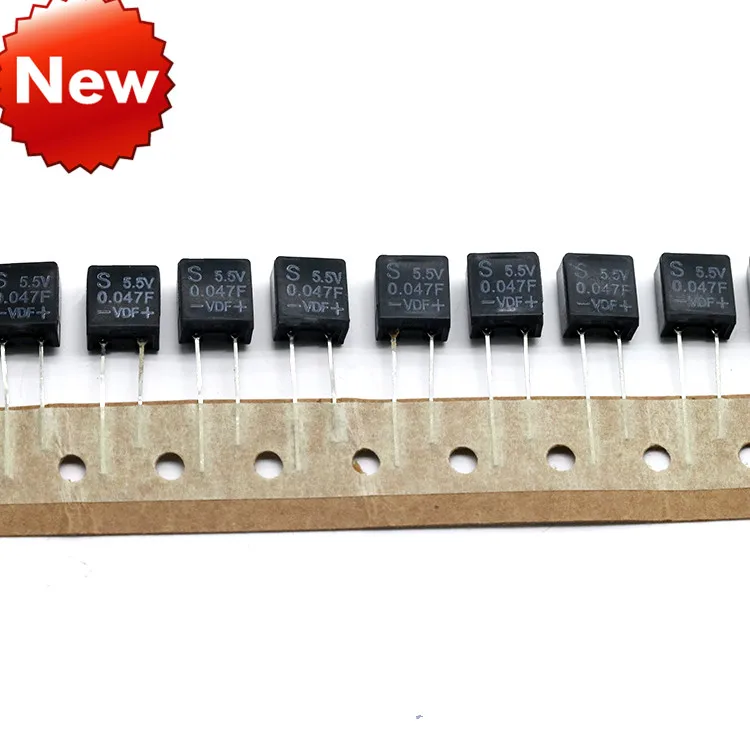 

Free shipping Super capacitor farad capacitor 5.5V 0.047F that 40,007 one thousand microfarads DA5R5473AF