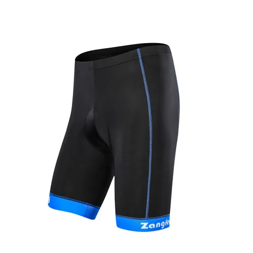 C-Style Blue Zangxinglang мужские и женские MTB велосипедные шорты с Powerband гель 5D велосипедные шорты с подкладкой черный - Цвет: C-Style Blue