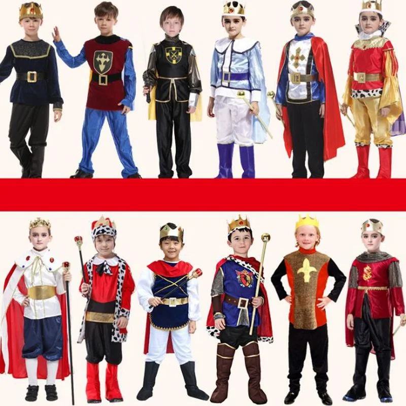 Высокое качество королевский костюм для ролевых игр карнавальный маскарадный на