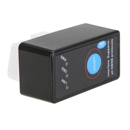 Мини ELM327 Bluetooth OBD2 Автомобильные Диагностика сканер с Мощность выключатель +