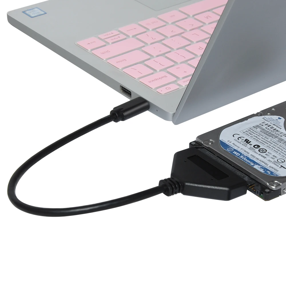 DeepFox Type C USB 3 1 на SATA CD/DVD ROM Кабель адаптер для жесткого диска Macbook Xiaomi|Компьютерные