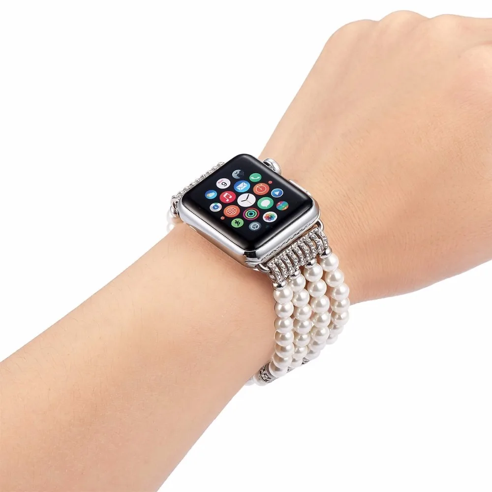 Браслет для Apple Watch 4 ремешка модный браслет ручной работы женщин серия 40 44 мм 3 2 1
