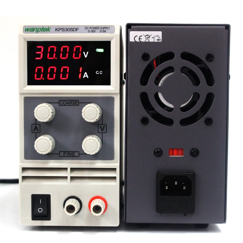 Wanptek KPS305DF светодиодный цифровой Регулируемый переключатель источник питания