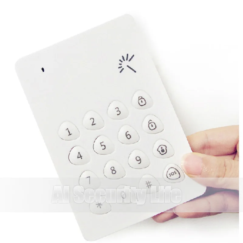 Беспроводная клавиатура на пароль для Chungo 315mhz PSTN GSM домашняя