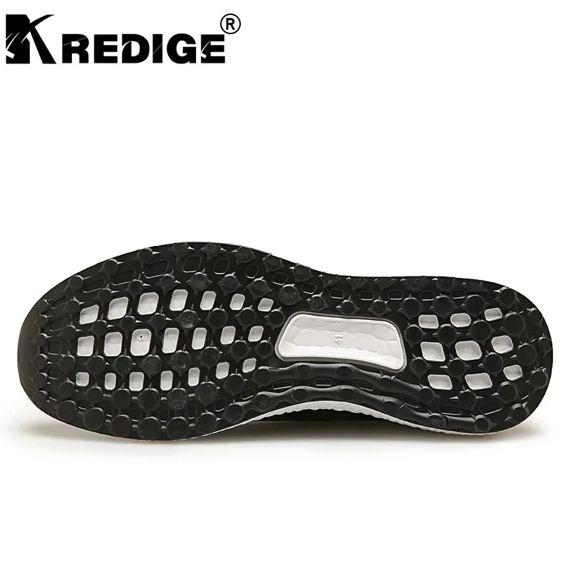 KREDIGE Breathable Net Lazy Foot Pedal Men's Shoes New Slip-On Alphabet Splicing Light Stretch Fabric Big Size Men | Обувь
