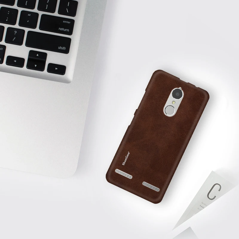 Роскошный Винтажный чехол из искусственной кожи чехол для lenovo K6, чехол для телефона для lenovo K6, чехол в деловом стиле