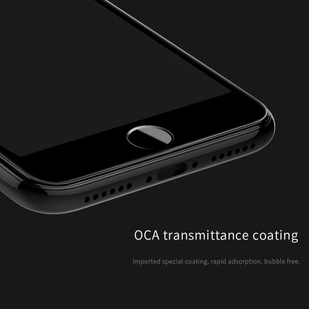 Закаленное стекло NILLKIN XD CP + MAX с полным покрытием для iPhone 7 8 защита экрана круглыми
