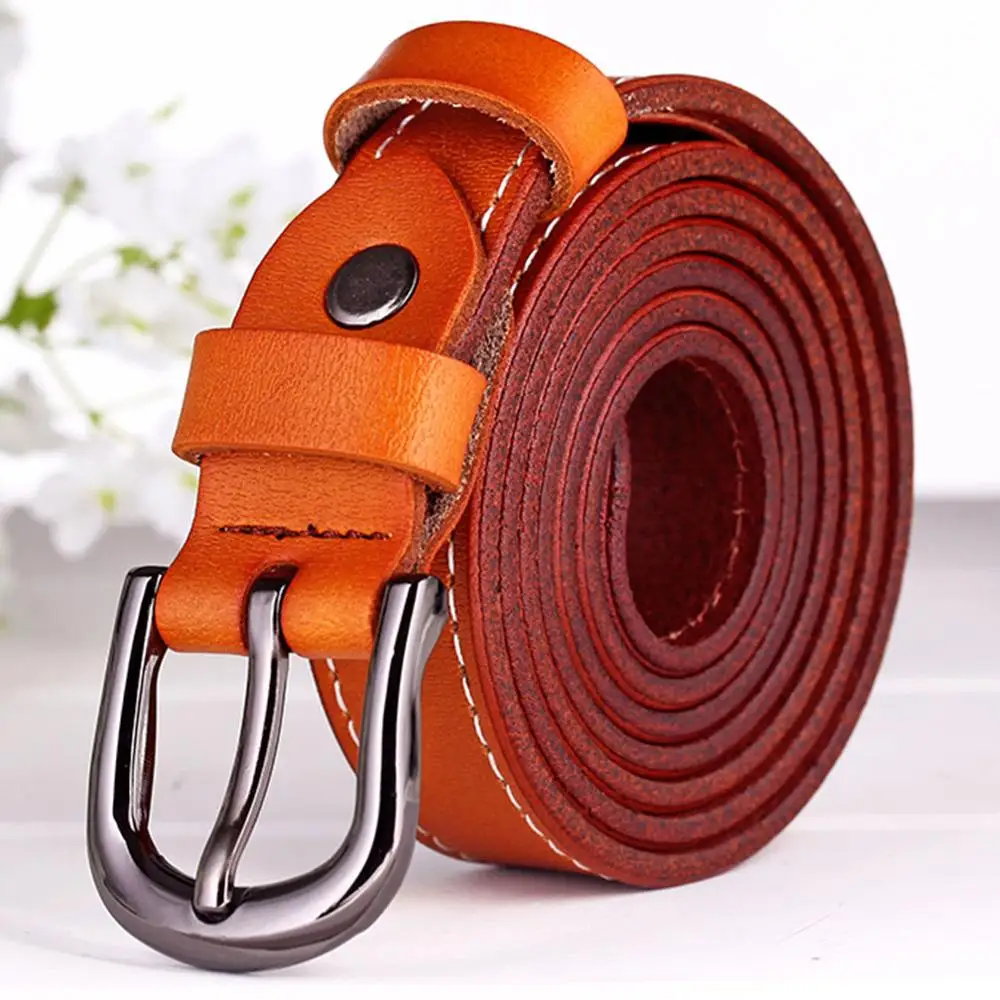 Ремень из 100% натуральной кожи с металлической пряжкой N17FJ499|genuine leather belt|cowhide beltbelts