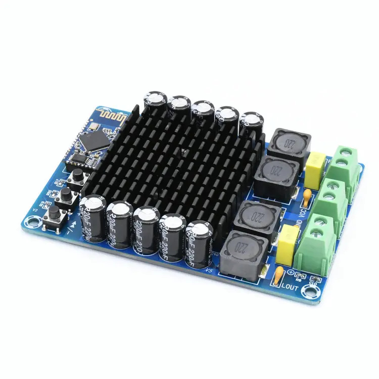 TDA7498 Bluetooth аудио цифровой усилитель мощности плата 100 Вт + CSR8635 4 1 Высокая мощность