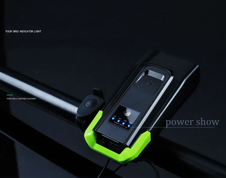 4000 mAh индукционный велосипедный передний свет набор USB перезаряжаемая умная фара с рогом 800 люмен светодиодная велосипедная лампа Велосипедное освещение