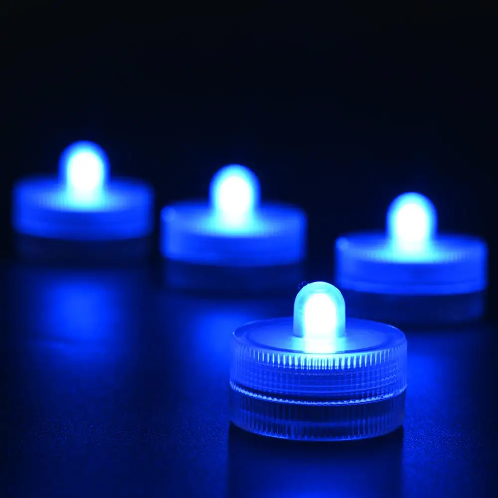 Factory Wholesale New Product Magic super bright white Color submersible Mini led tea light centerpieces