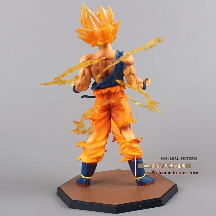 Новое поступление Аниме Dragon Ball Z Super Saiyan Son Goku ПВХ фигурка коллекционная игрушка