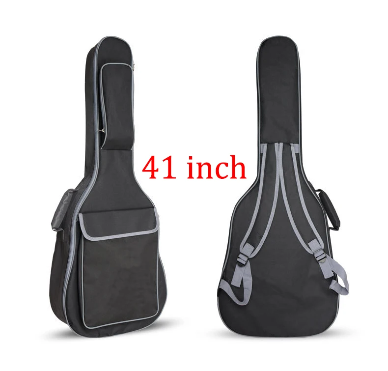 3" 41" рюкзак для акустической гитары Double str24,62aps мягкий чехол для гитары сумка для Гига рюкзак чехол для гитары