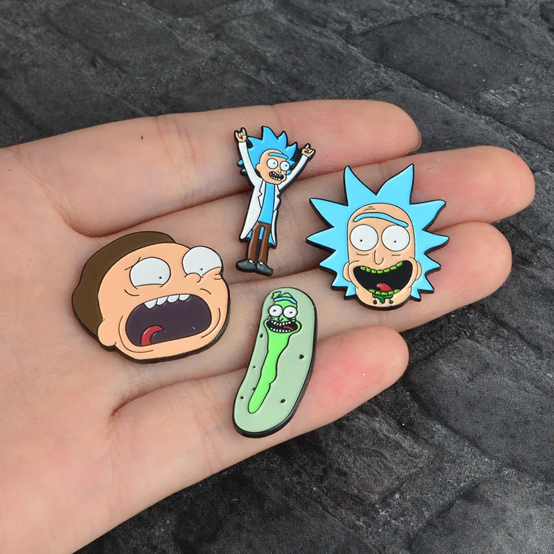1 PC Cartoon Brooch Personality Metal Badges for Clothes Icon Backpack Brooches Women Badge Students | Дом и сад