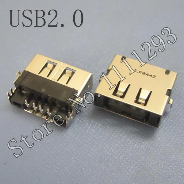 Разъем USB 2 0 для ноутбука Lenovo G460 G465 Z460 Z465 G565 Z565 и т. Д. порты 10 шт./лот|connector usb|connector
