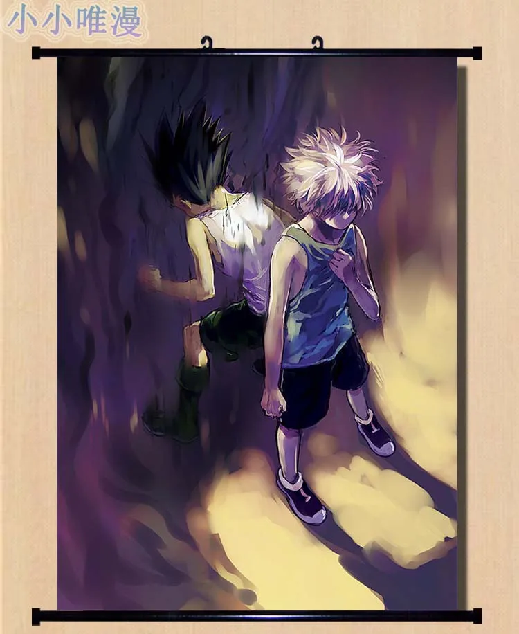 Японские декоративные картины аниме Hunter x cool boy персонажи Killua Zoldyck домашний декор