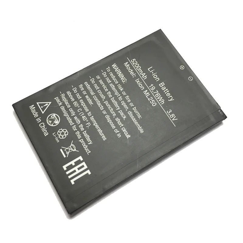 MaleCrane Высокая емкость IXIOM ML250 5200 мАч батарея для DEXP Amper M Ixion ML 250/DEXP AMPER E EL