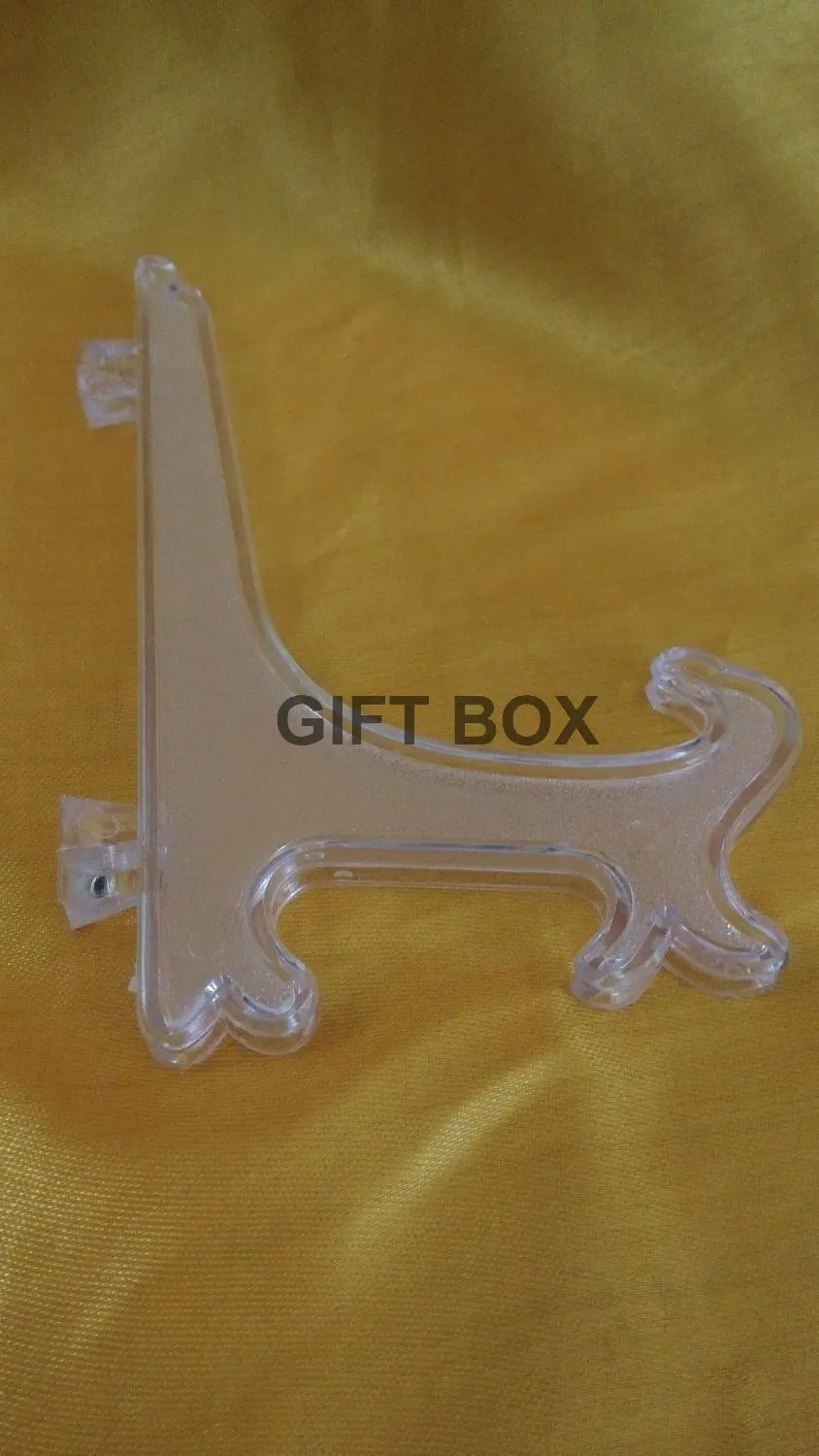 Лот из 10 штук складывающиеся держатели с прозрачной пластиной|lot of|display plate holderplate