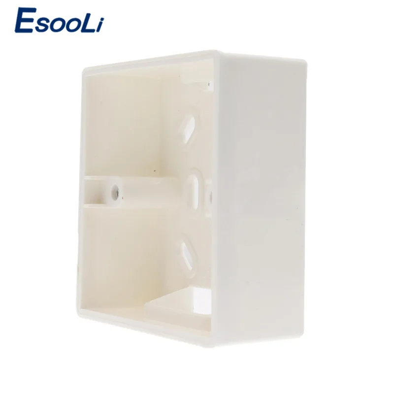 Внешняя Монтажная коробка Esooli 86 мм * 34 для стандартного сенсорного выключателя и
