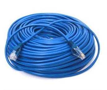 Ethernet кабель 10 м 15 20 25 Cat5 Cat5e RJ45 соединительный Интернет сети синий Штекерный ADSL|adsl