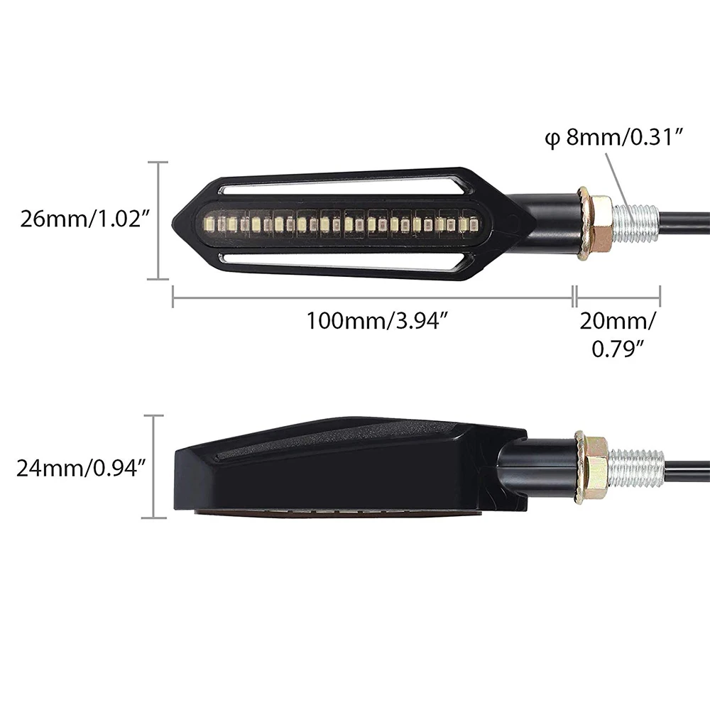 Мотоцикл поворотник Led мигалка 12 V гоночный света DRL Flasher тормозной фонарь для YAMAHA R6 R1 MT 09 07 KTM DUKE 690 125 200 390