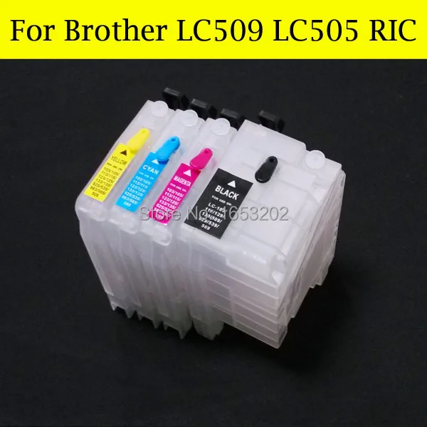 Новинка! Многоразовый картридж для принтеров Brother LC509 LC505|ink cartridge|refillable ink