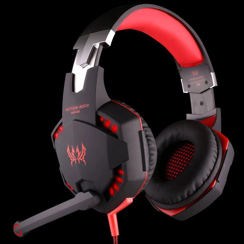 Игровые наушники KOTION G2100 вибрации Функция профессиональная игровая гарнитура с