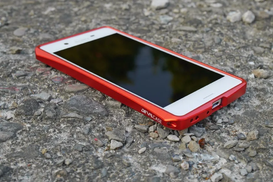 DEVILCASE для SONY XPERIA X Performance алюминиевый сплав бампер рамка модный жесткий защитный корпус для Xperia XP чехол
