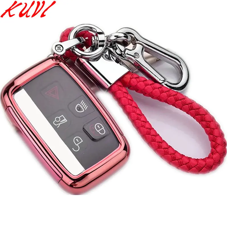 Мягкий чехол для автомобильного ключа из ТПУ Land Rover A9 Range Sport Evoque Freelander 2 Jaguar XE XJ XJL XF