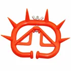 Сельскохозяйственное оборудование для животных, 10 шт., прочный комплект для отлучения теленка, коровы, скота