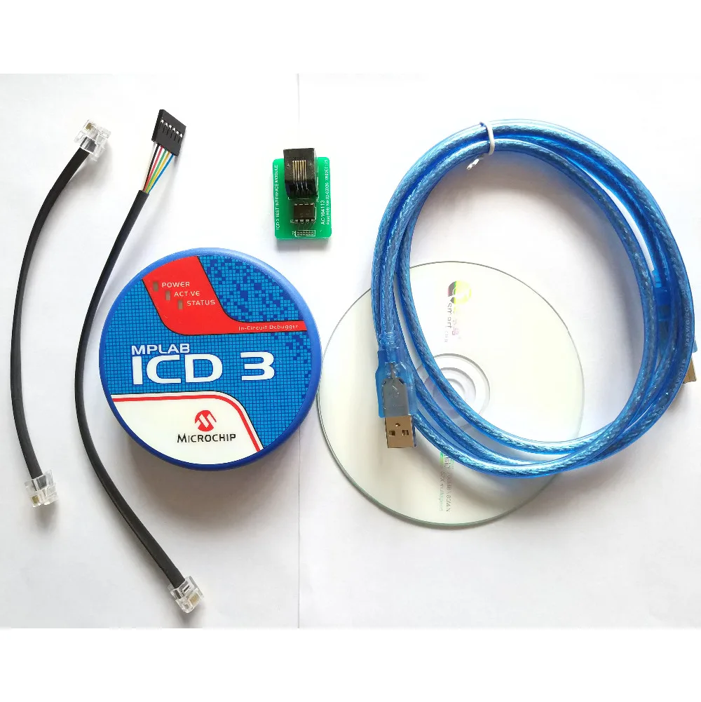 MPLAB ICD 3 In-эмулятор отладчик программист инструментом развития для PIC MCU 40-pin ZIF
