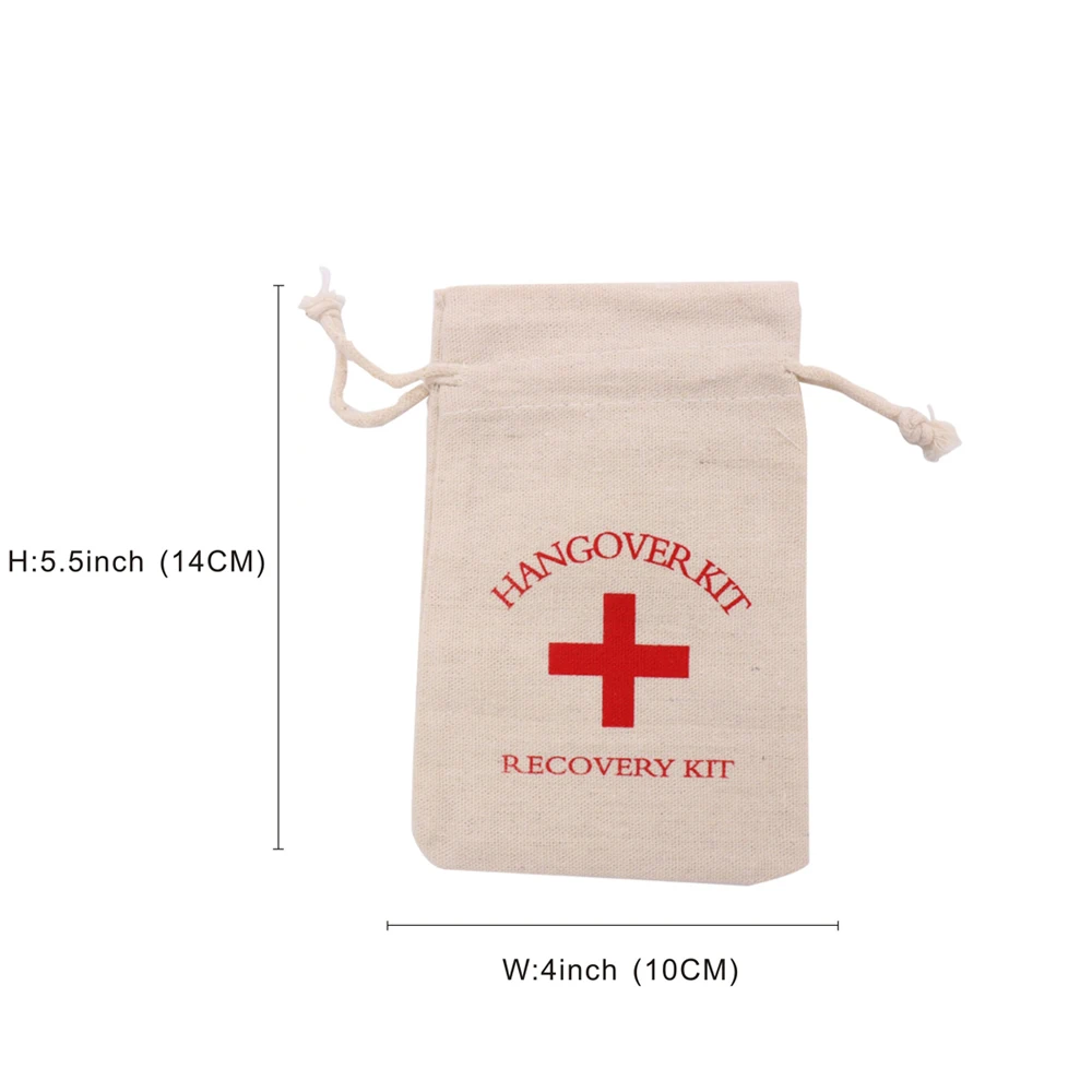 1 шт в декорированном мешковиной горшке аптечка скорой помощи 10*14 см девичник