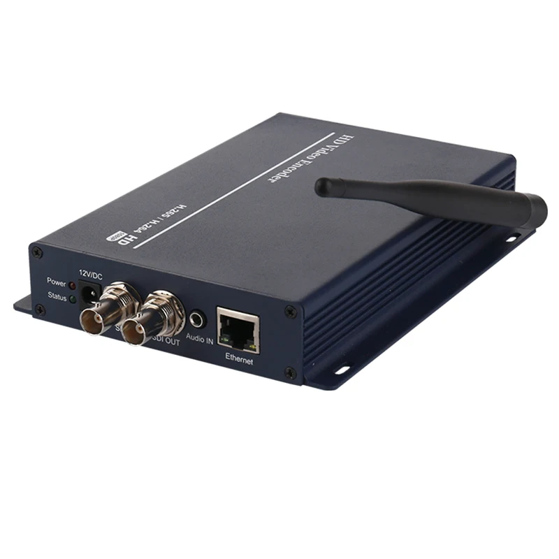 Wi Fi SDI к IP Кодировщику SRT HTTP RTSP RTMP UDP HLS FLV ONVIF для прямой трансляции телевидения|Теле-